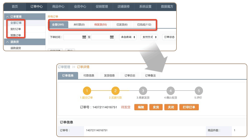 自動(dòng)生成客戶訂單